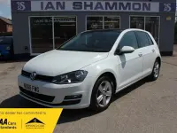 Used VW Golf VII Edition 125 HP (91 kW) 2016 White Hatchback