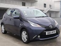 Used Toyota Aygo x-press 69 HP (50 kW) 2015 Blue Hatchback