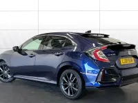 Used Honda Civic EX 126 HP (92 kW) 2021 Blue Hatchback