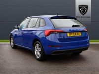 Used Skoda Scala SE 94 HP (69 kW) 2021 Blue Hatchback