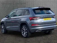 Used Skoda Kodiaq SportLine 110 HP (80 kW) 2022 Graphite grey metallic SUV