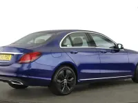 Used Mercedes C200 Premium 2020 Blue Sedan