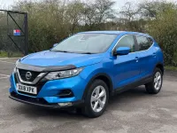 Gebraucht Nissan Qashqai Acenta 115 PS (84 kW) 2018 Blau SUV