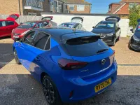 Used Vauxhall Corsa-e Elite 100 kW (136 HP) 2020 Blue Hatchback