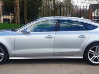 Used Audi A7 S-Line 2014 Silver Hatchback