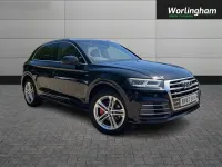 Used Audi Q5 S-Line 190 HP (139 kW) 2017 Black SUV