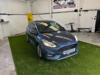 Used Ford Fiesta ST-Line 100 HP (73 kW) 2019 Blue Hatchback