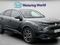 Begagnad Citroën e-C4 Shine 100 kW (136 HK) 2022 Svart Halvkombi