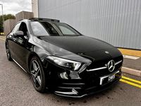Used Mercedes A200 AMG line 150 HP (110 kW) 2022 Black Sedan