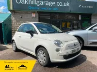 Used Fiat 500 Pop 69 HP (50 kW) 2014 White Hatchback