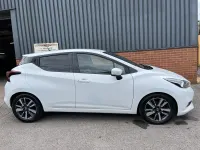 Used Nissan Micra N-Connecta 90 HP (66 kW) 2017 White Hatchback