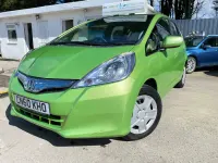 Used Honda Fit Hybrid 2010 Green Hatchback