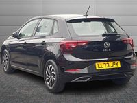 Used VW Polo Life 95 HP (69 kW) 2023 Black Hatchback
