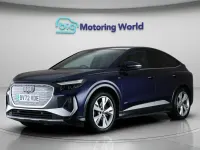 Used Audi Q4 Sportback e-tron S-Line 219 kW (299 HP) 2022 Blue SUV