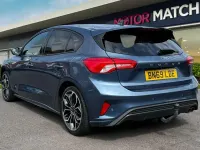 Begagnad Ford Focus ST-Line X 2020 Blå Halvkombi