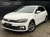 Usado VW Polo R-line 95 HP (69 kW) 2019 Branco Citadino