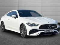 Used Mercedes CLE200 AMG Line Premium Plus 223 HP (164 kW) 2025 Polar white Coupe