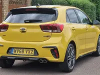 Used Kia Rio GT-Line S 118 HP (86 kW) 2018 Yellow Hatchback