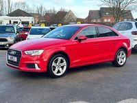 Begagnad Audi A3 Sport 110 HK (80 kW) 2016 Röd Sedan