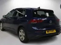 Used VW Golf VII Life 150 HP (110 kW) 2021 Blue Hatchback