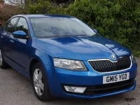 Begagnad Skoda Octavia SE 140 HK (102 kW) 2015 Blå Kombi