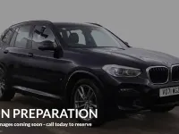 Used BMW X3 M Sport 292 HP (214 kW) 2021 Black SUV