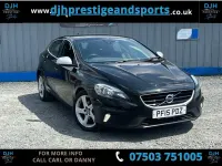 Used Volvo V40 R-Design 2015 Black Hatchback