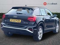 Begagnad Audi Q2 S-Line 110 HK (80 kW) 2022 Svart SUV