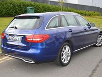 Used Mercedes C200 184 HP (135 kW) 2016 Brilliant blue metallic Estate