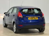 Used Ford Fiesta Zetec 82 HP (60 kW) 2014 Blue Hatchback