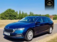 Used Skoda Octavia SE L 150 HP (110 kW) 2021 Blue Estate
