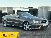Usado Mercedes CLK200 2009 Cinzento Cabrios