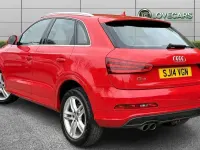 Second-hand Audi Q3 S-Line 140 CP (102 kW) 2014 Roșu SUV
