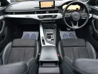 Used Audi A5 S-Line 190 HP (139 kW) 2017 Blue Coupe