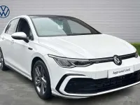 Used VW Golf VIII R-line 150 HP (110 kW) 2024 White Hatchback