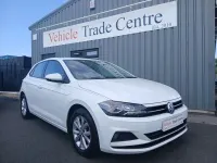 Used VW Polo SE 95 HP (69 kW) 2018 White Hatchback