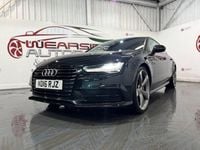Used Audi A7 Sportback Black Edition 272 HP (200 kW) 2016 Black Hatchback
