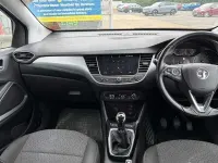 Used Vauxhall Crossland X S 110 HP (80 kW) 2018 Silver SUV