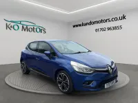 Used Renault Clio Dynamique 2017 Blue Hatchback