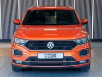 Used VW T-Roc R-line 150 HP (110 kW) 2019 Orange SUV