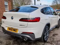 Used BMW X4 M Sport 190 HP (139 kW) 2019 White SUV