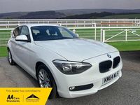 Used BMW 120 Sport Line 2014 White Hatchback