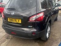 Used Nissan Qashqai +2 Acenta 130 HP (95 kW) 2012 Black SUV