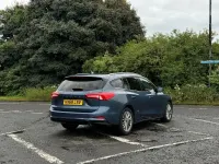 Used Ford Focus Titanium X 125 HP (91 kW) 2019 Blue Estate