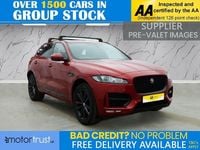 Used Jaguar F-Pace R-Sport 180 HP (132 kW) 2019 Red SUV