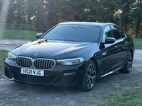Used BMW 520 M Sport 2021 Black Sedan