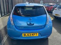 Used Nissan Leaf Acenta 80 kW (109 HP) 2014 Blue Hatchback