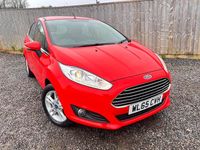 Used Ford Fiesta Zetec 100 HP (73 kW) 2016 Red Hatchback