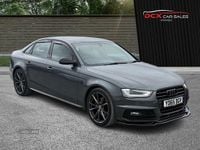 Used Audi A4 Black Edition 190 HP (139 kW) 2015 Grey Sedan