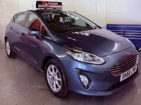 Used Ford Fiesta Zetec 70 HP (51 kW) 2018 Blue Hatchback